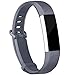 iGK Replacement Bands Compatible for Fitbit Alta and Fitbit Alta HR, Newest Adjustable Sport Strap Smartwatch Fitness Wristbands Black Navy Grey Large