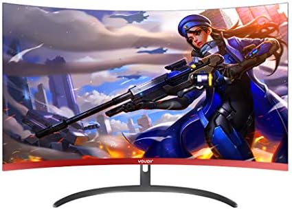 32インチカーブドゲーミングモニター 144hzリフレッシュレート 10億色 ちらつきのない 鮮明な