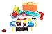 King Of Toys Take Apart 50 Piece Toy Set Truck Carrier Tool Box with Racing Car and Realistic Lights and Sounds Hours of Fun Toy for Boys & Girls Age 3, 4, 5 +Year Old (Power Drill Edition)