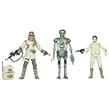 Kenner Star Wars The Empire Strikes Back Special Exclusive Action Figure 3Pack Rebel Set 21B, Leia Hoth Outfit, Rebel Commander