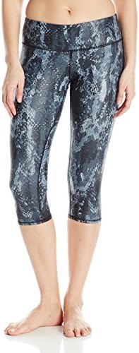 Women's Airbrush Capri, Black Python Glossy, Small