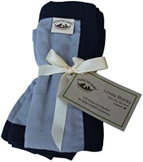 Poncho Baby Organic Security Blanket - Super Soft and Double Layered