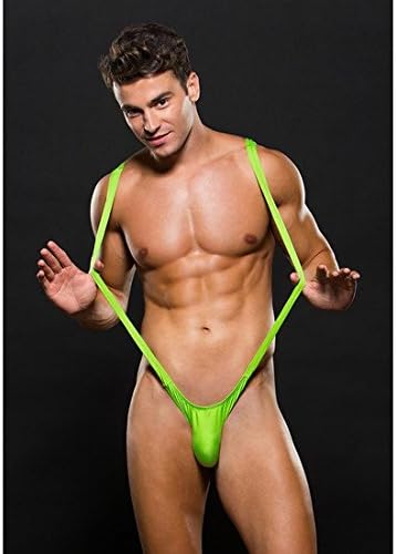 Baci Envy Small/Medium Green Slingshot Thong, S-M