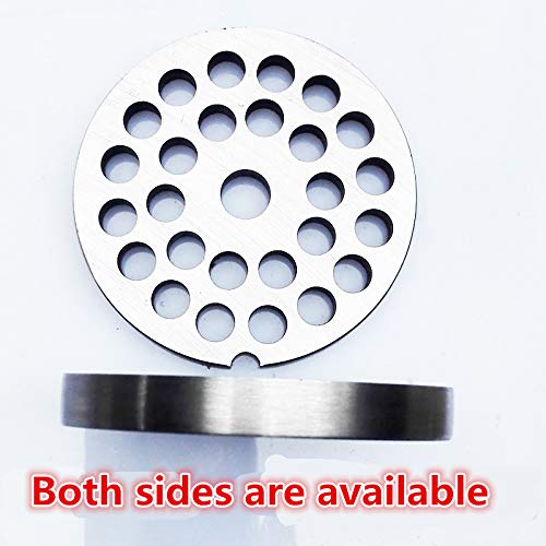 1pcs meat grinder plate net knife meat grinder parts 12# 3CR13 stainless steel meat hole plate generic Meat grinder accessories