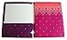 Studio C Carolina Pad Tri-fold 3-Pocket Folder, Taj Mahal (Violet, Pink and More)