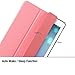 iPad Air Case, ESR Smart Case Cover [Synthetic Leather] Translucent Frosted Back Magnetic Cover with Auto Sleep/Wake Function [Light Weight] for iPad 5 (Sweet Pink)