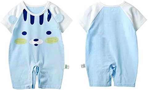 Wxian Baby Summer Cartoon Crawling Bodysuits Jumpsuits