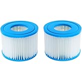 Nayciiy Type VI Spa Hot Tub Filters Cartridge Inflatable Hot Tub and Other Type Spa Inflatable Filter Cartridge Accessories (2pcs)