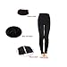 JIAYI Girls Fleece Lined Footless Tights Elastic Waist Tights for Toddler Kids Winter Warm Tights 3 Pack(4Y-14Y)