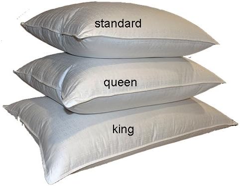 Amazon Com King Size 100 White Goose Down Pillows 600 Fill