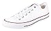 Converse Chuck Taylor All Star Shoes (M7652) Low Top in Optical White, Size: 7 D(M) US Mens / 9 B(M) US Womens, Color: Optical White
