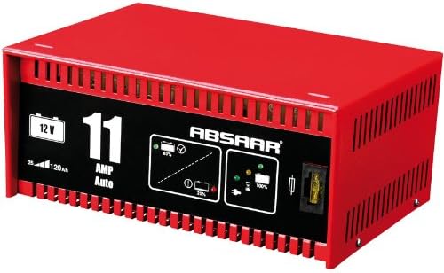 Absaar 'Connect & Forget' 12V 11A (10A) Marine Battery Charger (GERMAN TECHNOLOGY)
