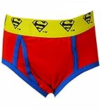 DC Comics Superman Red Logo Briefs for Little Boys