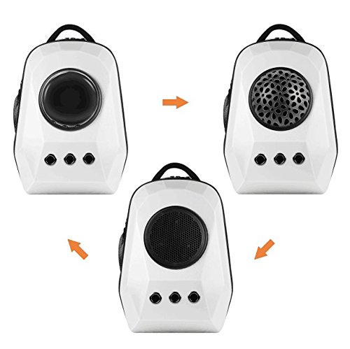 image for Blitzwolf Large Capacity Diamond Space Capsule Pet Carrier Backpack wi