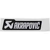 AKRAPOVIC P-HST4ALMONO STICKER MONO AL BLK 135mm X 40mm