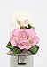 Cosmos 2125 Fine Porcelain Lighted Purple Rose Night Light, 3-1/2-Inch