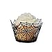 Pixnor Spider Web Cupcake Wrapper Wedding Birthday Decorations Black Pack of 50