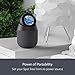 Vault Portable Speaker Dock and Battery Base for Amazon Echo Spot with Removable Pivot Standthumb 2