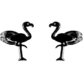 Minimalist Flamingo Small Stud Earrings for Women Teen Girls Stainless Steel Bird Animal Cartilage Tiny Studs Earring Cute Jewelry Gifts Christmas