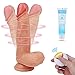 Realistic 360° Whirling Vibration Dildo, Adorime Ultra-Soft Flexible Vibrating Dildo with Wireless Remote, Adult Sex Vibrator Toys with Suction Cup for Women 7 Inch 