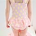 Saidi Little Girls' One Piece Swimsuit Pineapple Pink Swimwear
