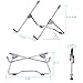 Tendak Portable Laptop Stand Foldable & Adjustable Ergonomic Cooling Universal Aluminum Tablet Stand for Desk Laptop/Notebook/ipad