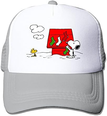Ash HGLENice Merry Christmas Unisex Adjustable Baseball Mesh Cap One Size