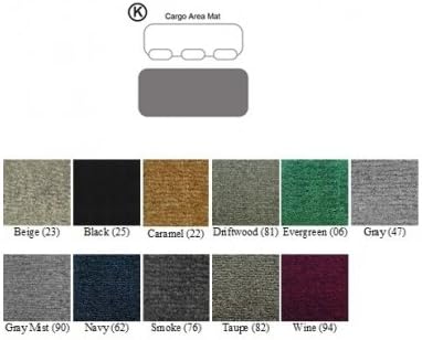 CoverCraft 763340-90 Floormats Cargo - Gray Mist