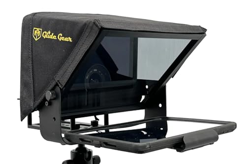 Glide Gear TMP 100 Teleprompter – DSLR, Tablet, Smartphone – 12