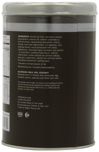 The Coffee Bean & Tea Leaf No Sugar Added Chocolate Powder, 16-Ounce Containers (Pack of 3) - Thumbnail 5