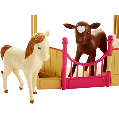 barbie farm vet doll playset