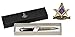 Hattricks Goodimpression Beautiful Masonic Ball Point Ink Pen with embossed Masonic symbols on barrel and black cap, and a Proud to Be a Mason One Inch Lapel Pin