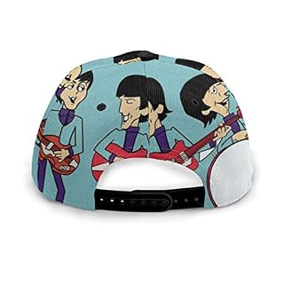 DAWN&ROSE Anime Bea-tles Casquette de baseball en polyester confortable et résistante à l’eau réglable pour homme et… - Les Beatles, Paul McCartney, John Lennon, RIngo Starr, George Harrison DAWN&ROSE Anime Bea-tles Casquette de baseball en polyester confortable et résistante à l'eau réglable pour homme et… – Image 5