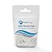 PortPlugs - 5 Pairs of Premium Anti Dust Plugs for iPhone SE, 5, 5s, 5c, 6, 6s,7 Plus iPad Mini, Pro - Integrated SIM Card Removal Tool - Compatible with Most Cases (Clear)