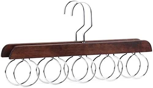 RAQ Estante de Almacenamiento de Madera para Colgador de Bufanda