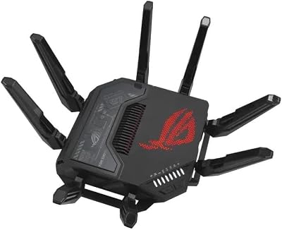 ASUS ROG Rapture GT-BE98 WiFi 7 Gaming Router Quad-band 25Gbps Dual 10G Ports