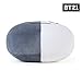 BT21 Van Character Plush Stuffed Animal Cute Face Toy Pillow Room Décor, 16.5 Inch, Grey
