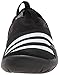 adidas outdoor Men's Climacool Jawpaw Slip ON Walking Shoe, Black/White/Silver MET, 8