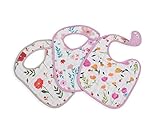 Little Unicorn Cotton Muslin Classic Bib 3 Pack - Floral Medley Set