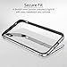 ESR iPhone X Bumper Case, Metal iPhone Frame Armor with Soft Inner Bumper[No Signal Blocking][Raised Edge Protection] for iPhone X(Silver)