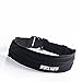 Premium Running Belt & Exercise Fitness Belt - Fits Iphone 6 / Iphone 6 Plus / Galaxy Note 3 / Note 4 - Double pouch - No Bounce - Black - BONUS Carrying bag with zipper - LIMITED TIME OFFER!