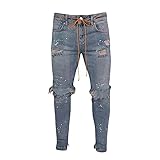 F_Gotal Men's Casual Slim Fit Fashion Denim Jeans