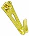 OOK 50673 Professional Picture Hangers, Reusable Art Hooks, Padded, Brass, 20lbs (15 Set)