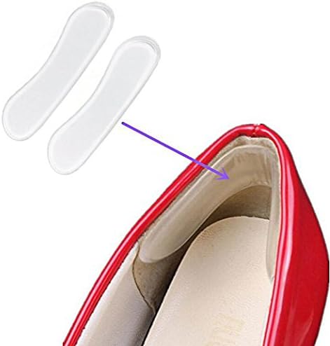 PEDIMEND™ Transparent Silicone Back Heel Liner Gel Cushion (1PAIR), Heel Protector Prevent Rubbing Pain, Prevent Blisters - Image 5