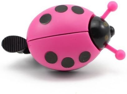 Himolla Kid Funny Ladybug Cycling Ride Ring Bell Horn-Pink