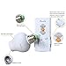KEDSUM Wireless Remote Control E26/E27 Light Bulb Socket & ON/Off Remote Controller Switch, Wireless Light Switch Kit, Remote Lighting Fixtures