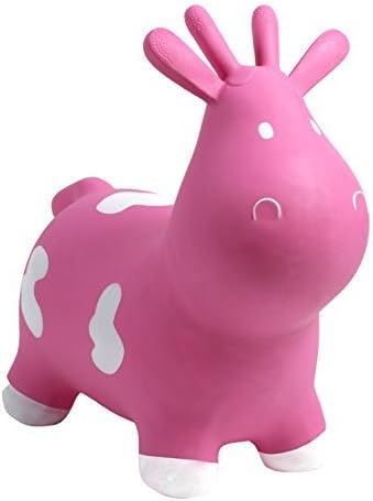 Happy Hopperz Cow - 12+ Months Small Toddler, Pink by Happy Hopperz