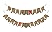 2 PACK - “Just Married” & “Thank You” Burlap Banner Pack - Wedding Decorations for Reception, Bridal Shower and Engagement Photos – Wedding Signs Garlands and Bunting Banners