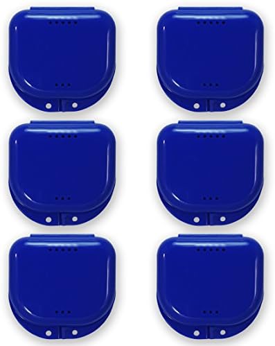 Plasdent - Retainer Case - DARK BLUE - (6)