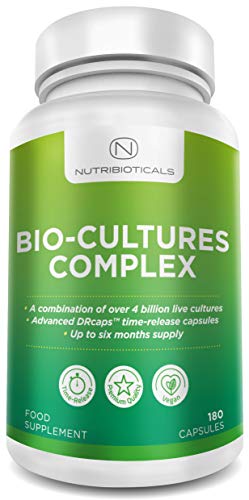 Bio-Cultures-with-TIME-RELEASE-capsules-Up-to-6-Months-Supply-180-Capsules-Advanced-Multi-Strain-Formula-by-Nutribioticals-AMAZONS-Choice-for-The-Best-Bio-Cultures